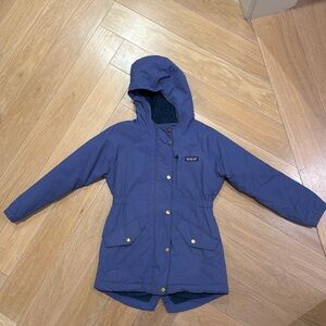 Girls Patagonia Insulated Isthmus Parka Jacket Size XS 5-6